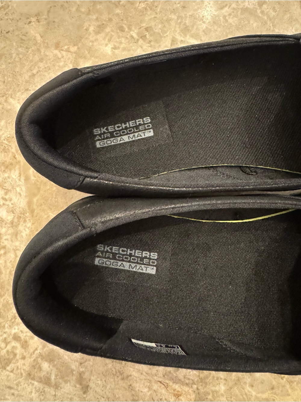 Skechers Work Slip Resistant Shoes Women's Size 10 Black Air Cooled Goga Mat - Picture 6 of 6